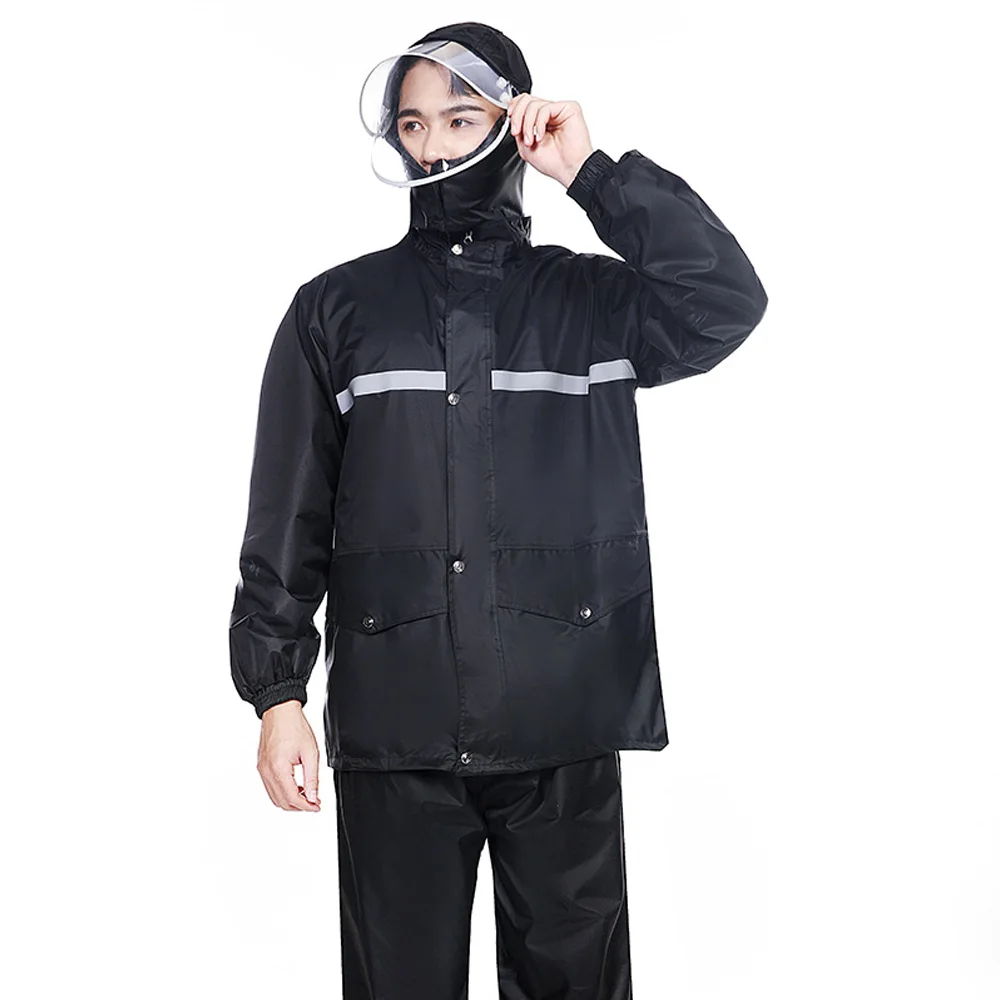 High Quality Army Raincoat Nylon Oxford Waterproof Rain Coat (1600149171349)