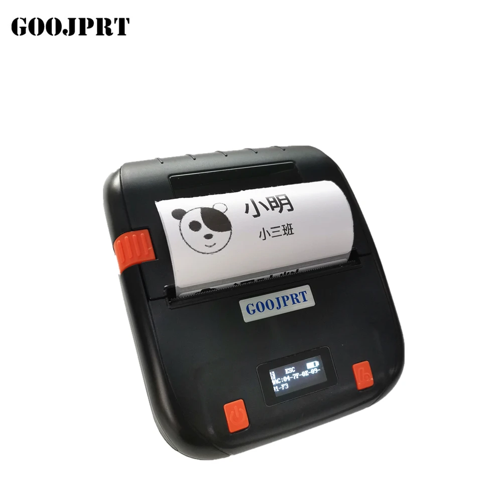 80mm mini sticker printer barcode qr code price tag jewelry label printer