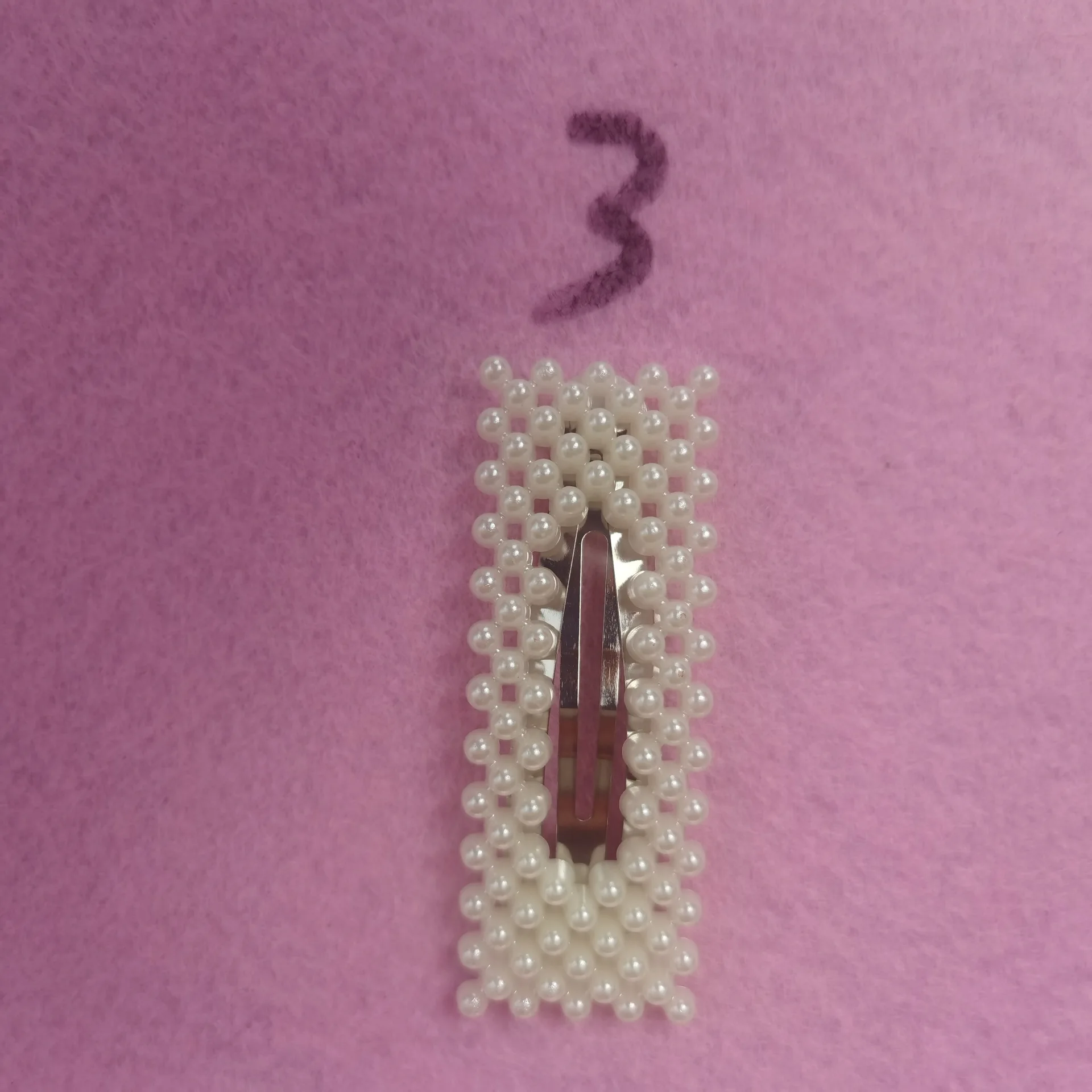 Hot selling hair accessories girls sweet hairpin fashion pearl hairgrip