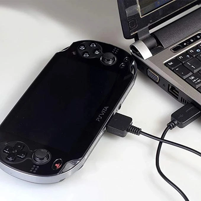 Высококачественный 1 2 м длинный USB-кабель для зарядки Vita