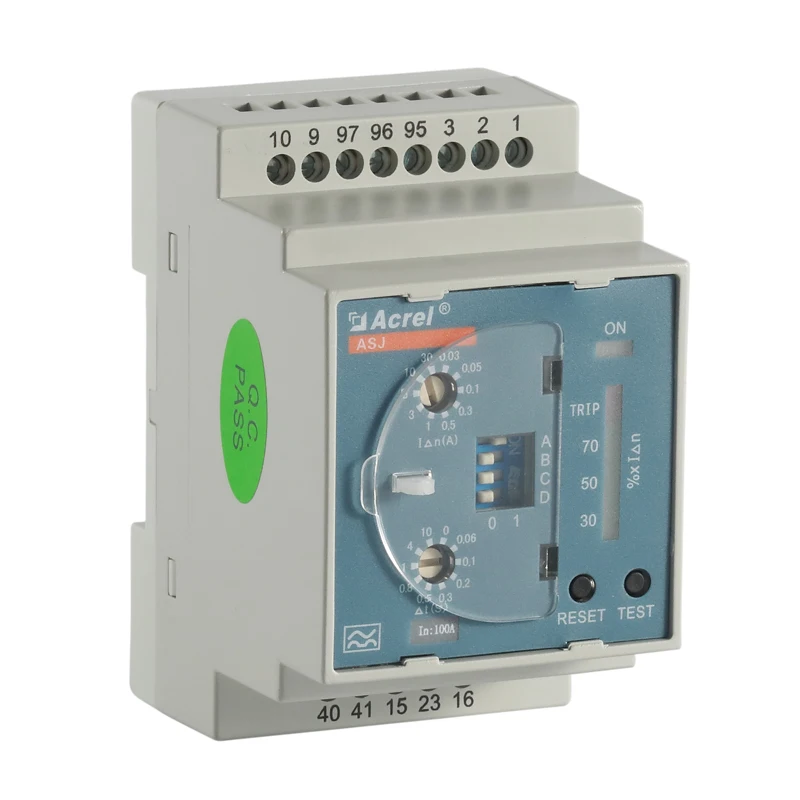 ASJ10-LD1A Earth Fault Leakage Current Residual Protection Relay