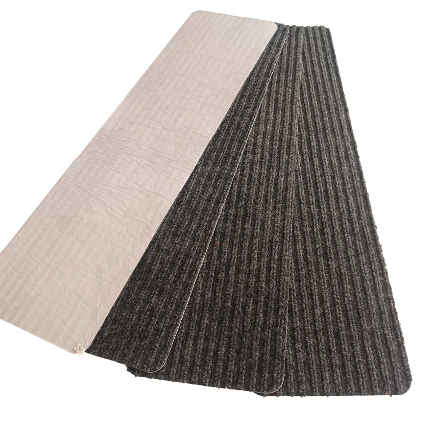 Carpet Stair Treads Set of 15 Non Slip Skid Rubber Runner Mats or Rug Tread