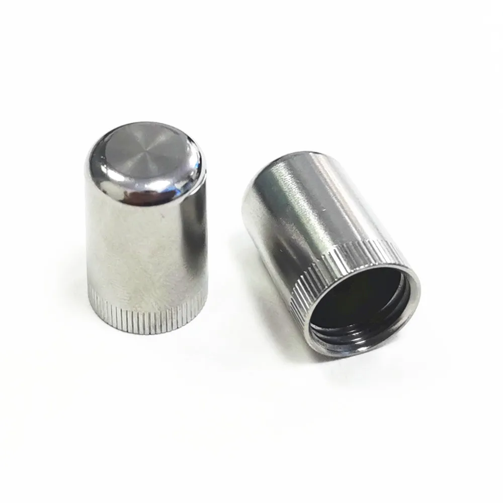 TECOM Provided Titanium adjusting nut Aluminum Knob Cap CD patterned aluminum parts processing