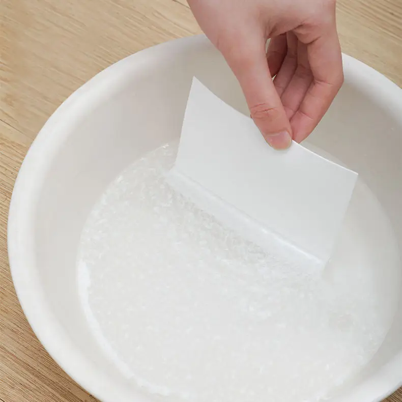 Factory Laundry Detergent Sheet OEM Eco-friendly Biodegradable Pure Natural Plant Laundry Detergent Strips