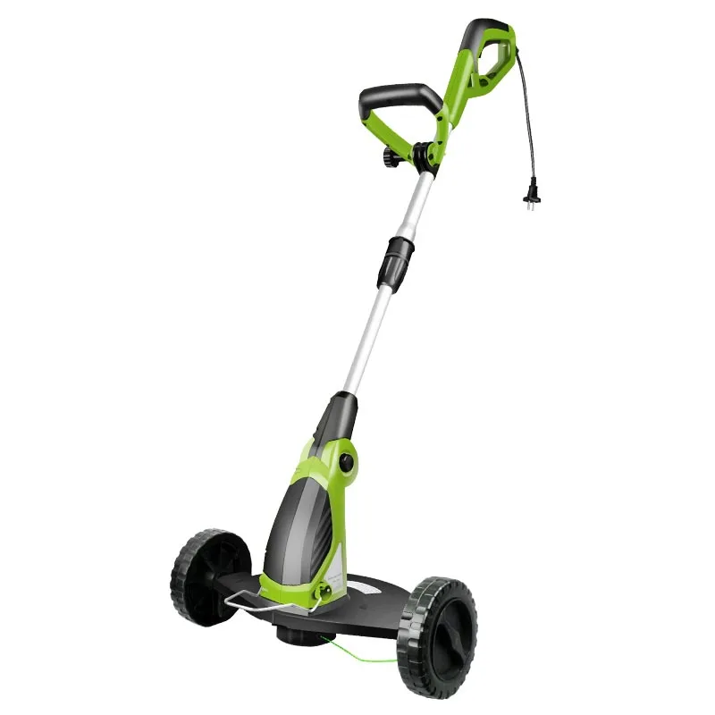 
Multifunctional Corded Trimmer Head Garden Lawn Wheeled Grass Trimmer 