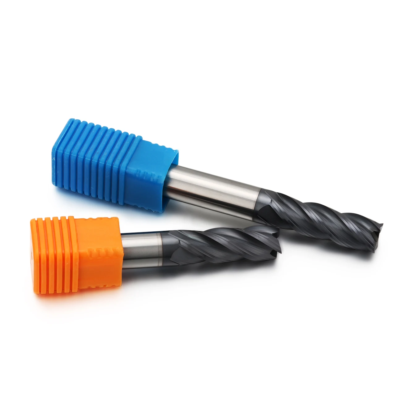 ZHY 4 Flutes HRC 55 diameter 1-5mm overall length 50mm AlTiN-coating Flat End Mill Solid Carbide Square Milling cutter