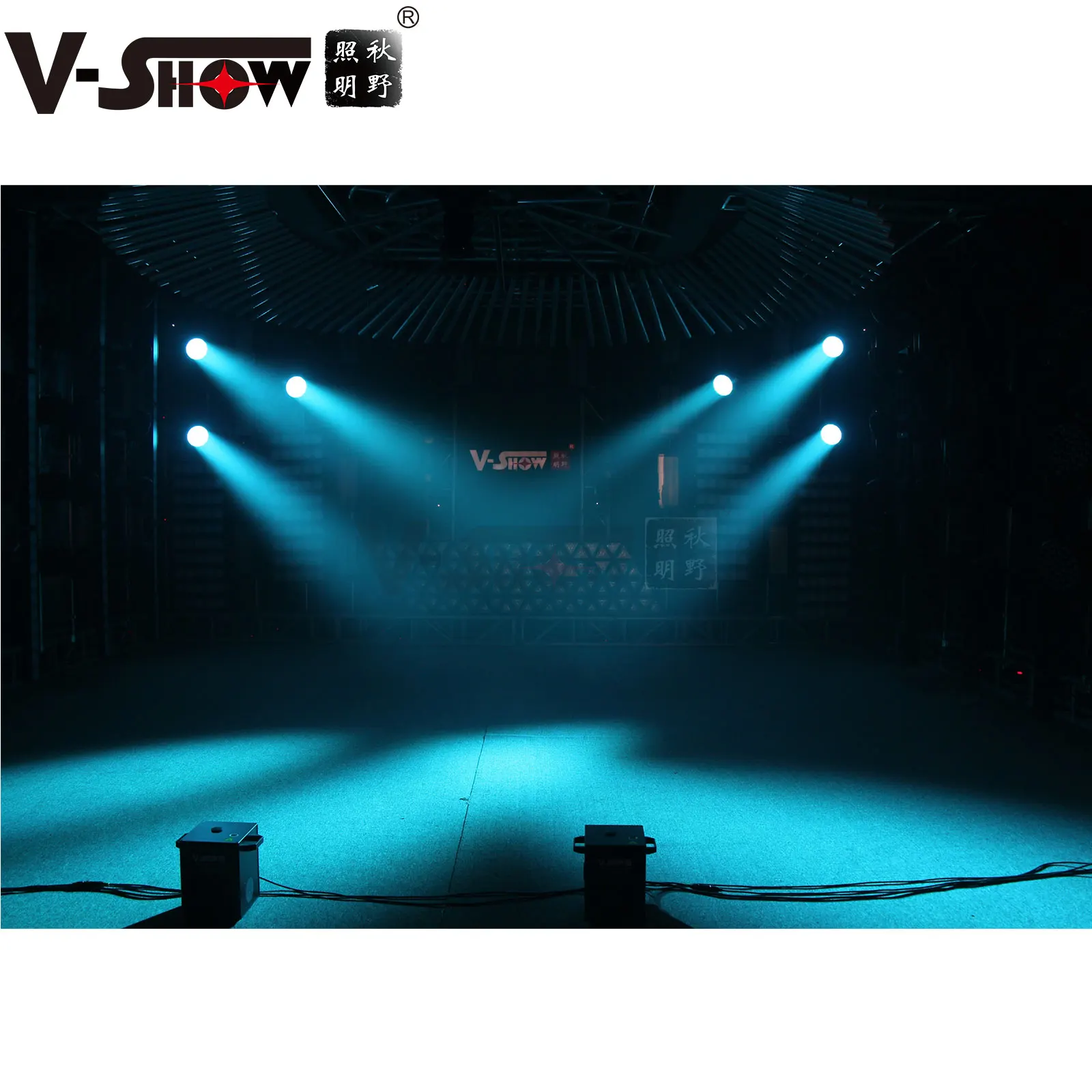 V-Show Led Aura 19 * 15W Mac Aura1915 Stage Lights Aura Moving Head Lights