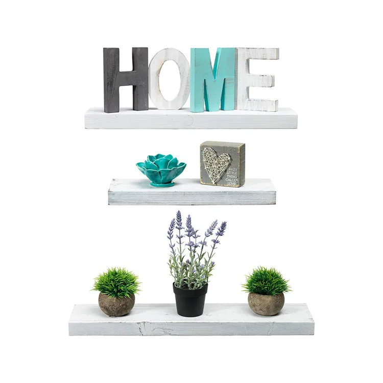 Деревянная полка из сосны деревянная для хранения в деревенском стиле античная настенная