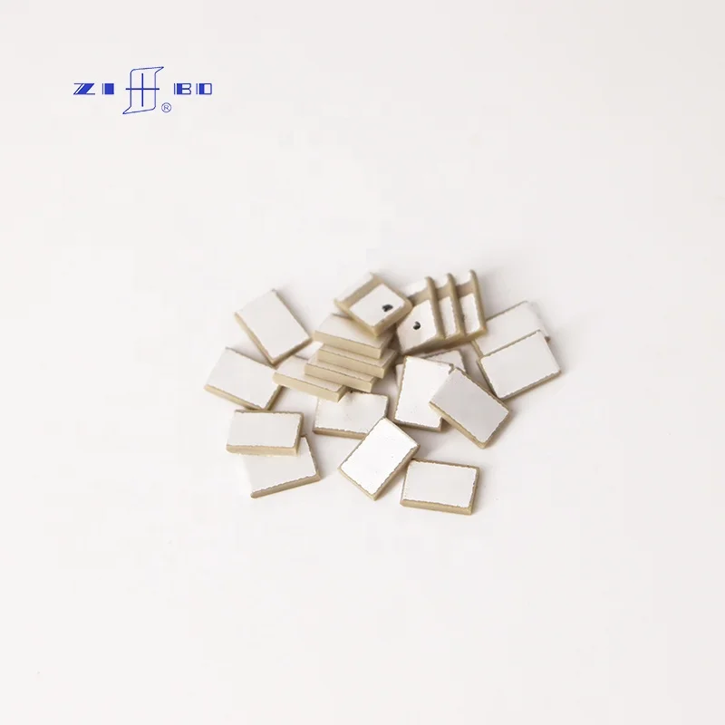 Transmitting and receiving piezoelectric material PZT-5A,6.4*4.4*1mm  piezo ceramic disc
