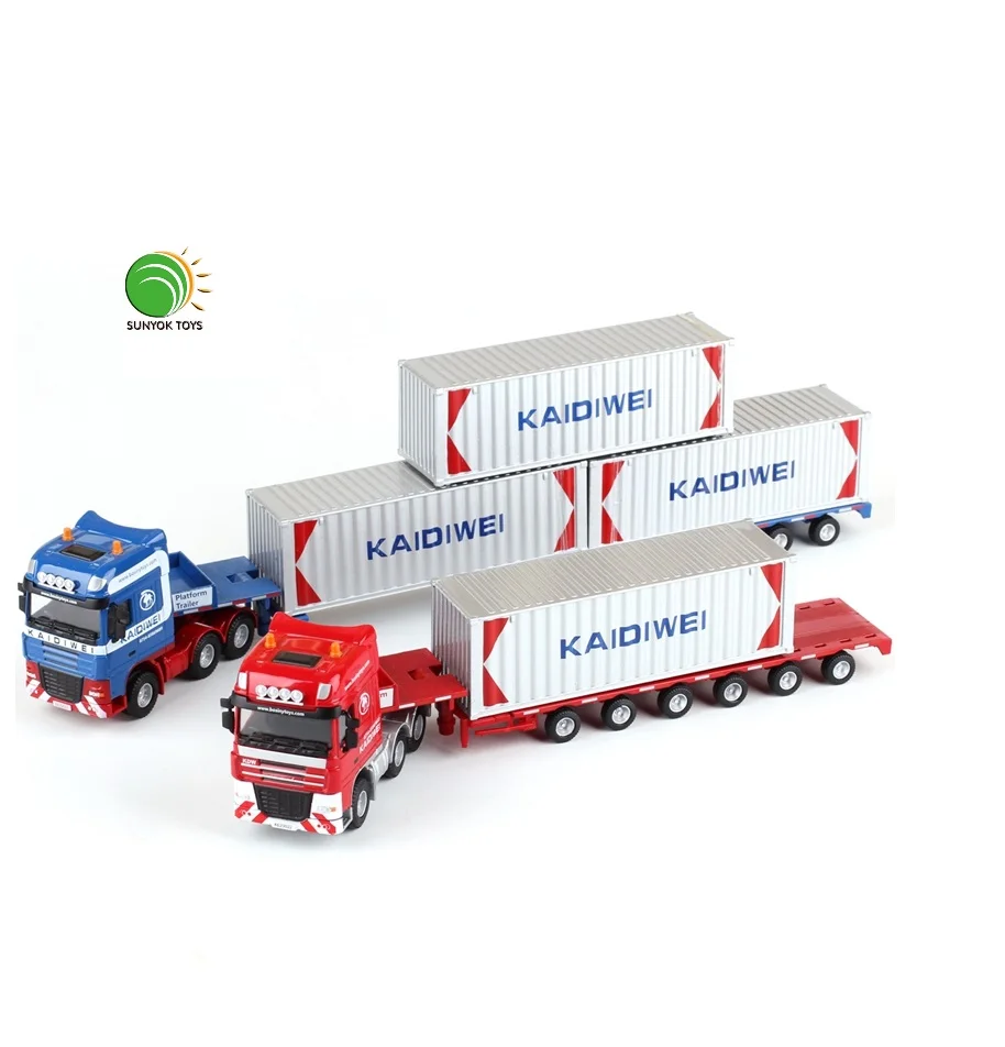 Лидер продаж 1:50 низкорамный транспортер буксировочный грузовик игрушки литые модели автомобилей из сплава