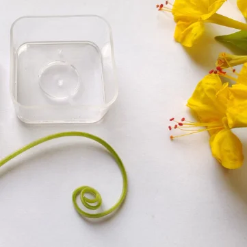 wholesale China Tea Light Cup Square Shape Candle Cup