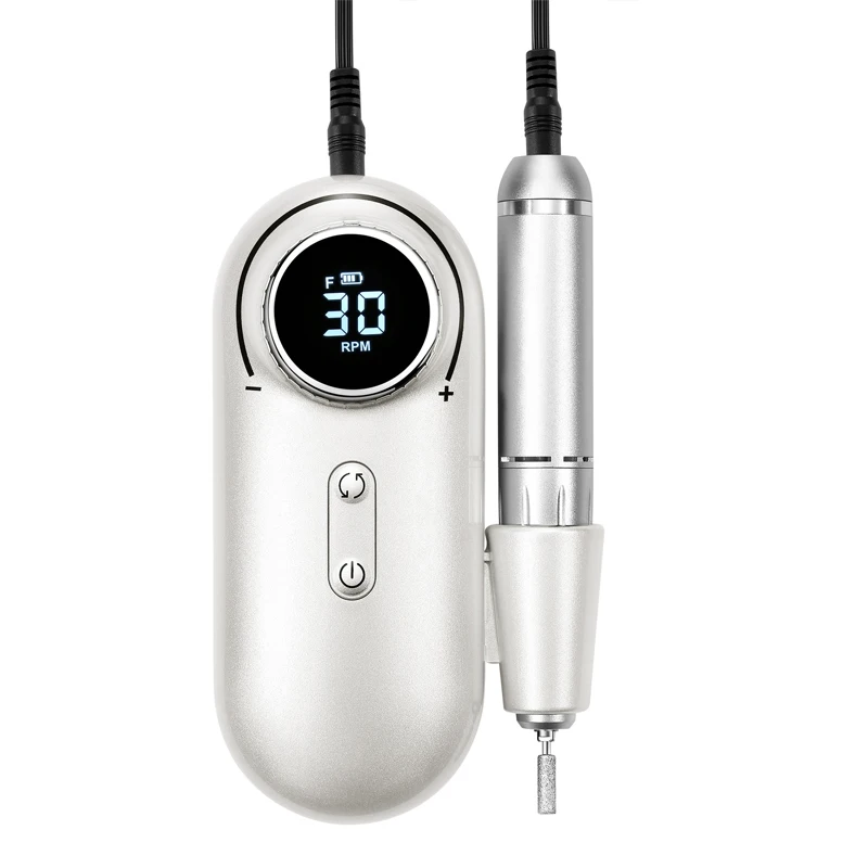 
 2021 New Arrivals, Comfortable Pedicure Manicure Portable Cordless Electric Nail Drill/  