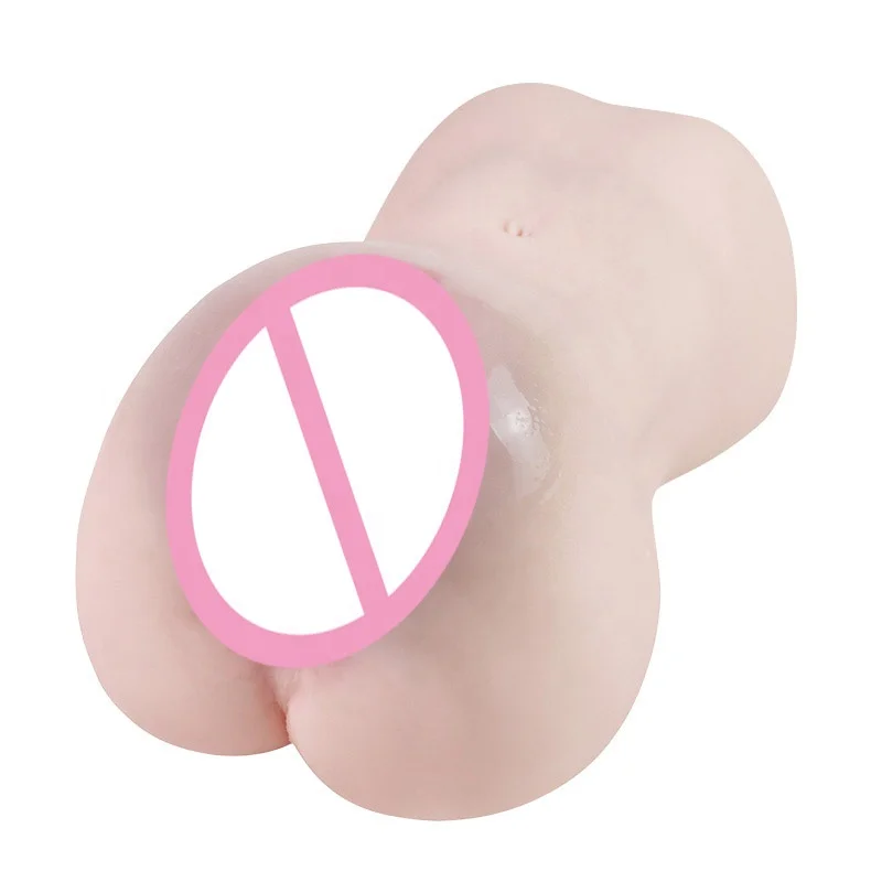 Jiuai Double Channel Sex Toys Vagina Anal Sex Pocket Pussy For Man Masturbating