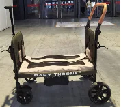 Purorigin Top Fashion Ccollpasible Folding Wagon Outdoor Camping Shopping Pushchair Twins Baby Stroller Wonderfold Wagon