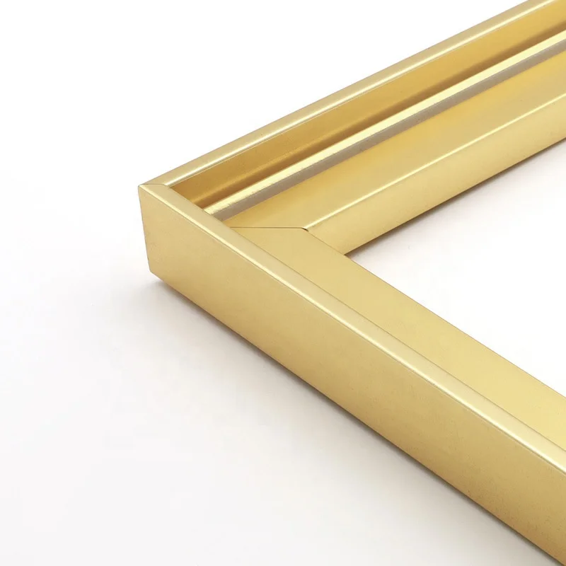 Simple black and white polystyrene PS photo frame moulding