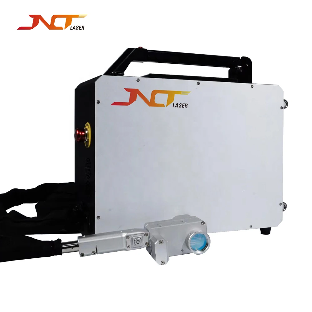 50w 100w Backpack Pulse Laser Cleaning Machine Laser Rust Removal Car Auto Part Cleaning Car Repair Metal Rust Cleaning
