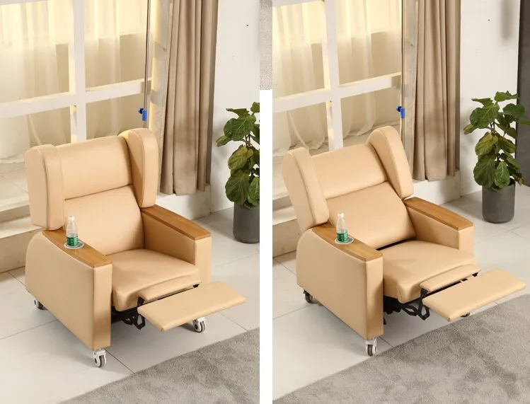 new arrival hospital patients adult transfer moving office reclining dialysis medical chair
