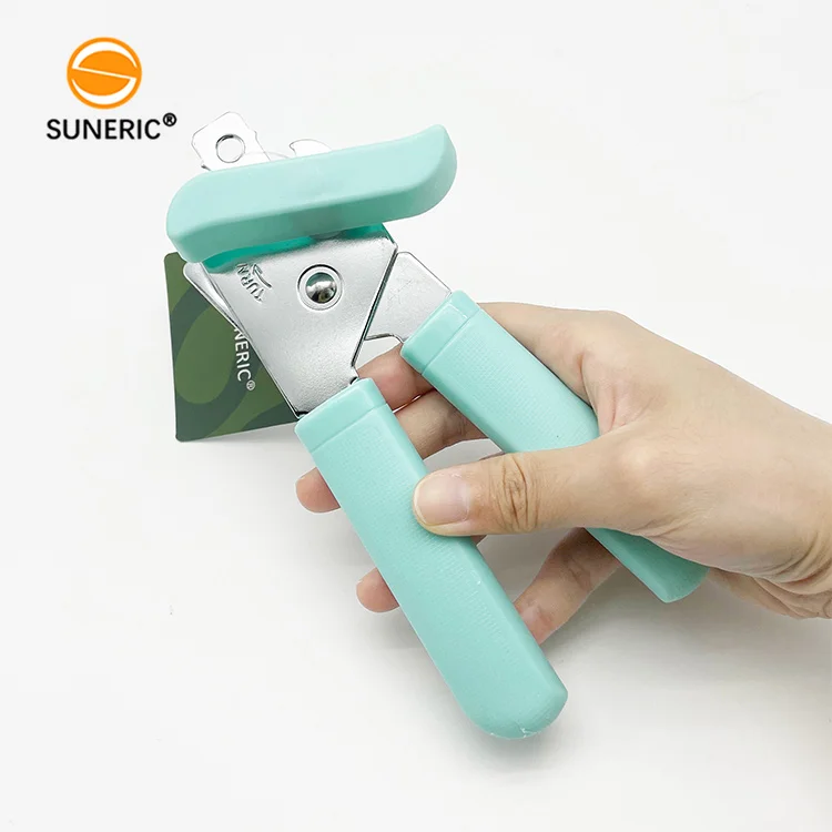 New Manual Heavy Duty Comfortable Soft Non-Slip Corkscrew Polished Jar Bottle Can Opener