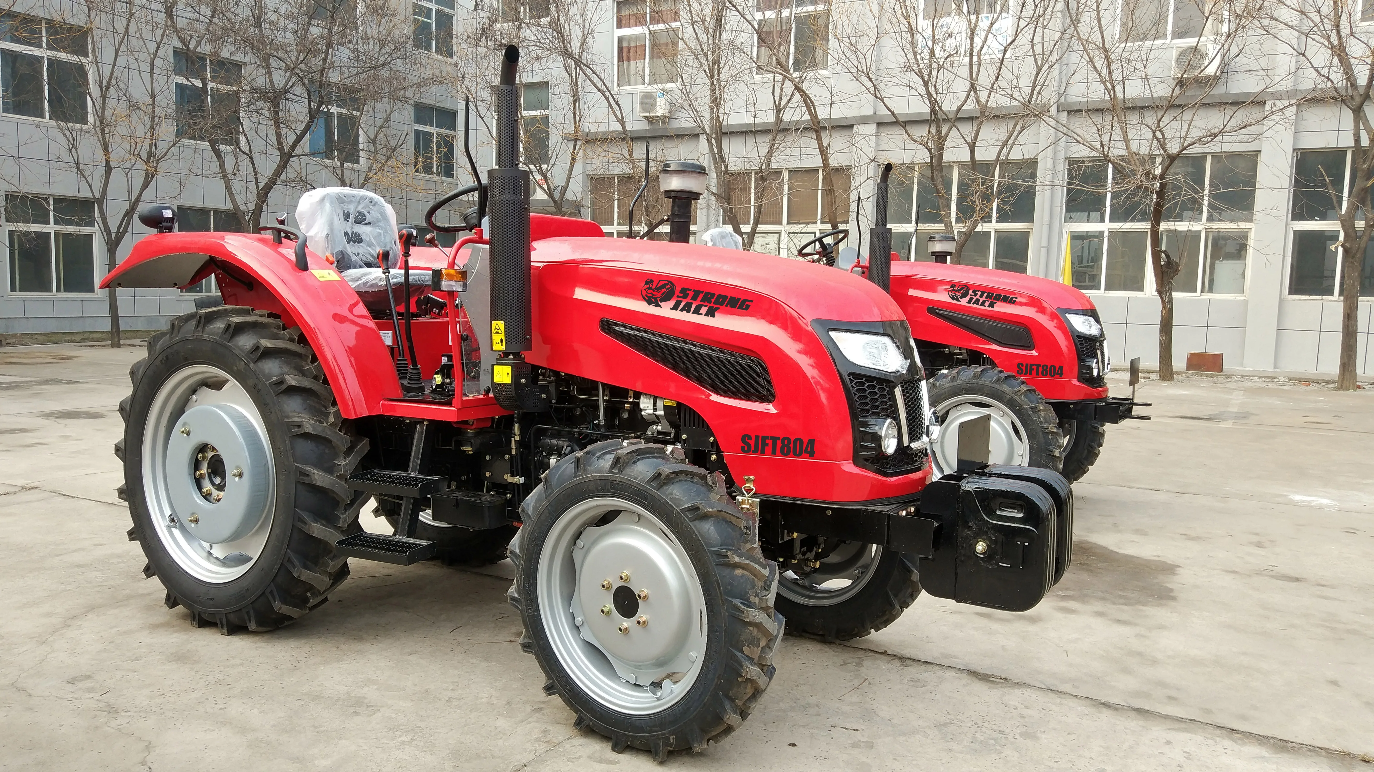 Китай низкая цена 50Hp 60 л.с. 70Hp 80Hp 90Hp 100Hp 4WD фронтальный погрузчик 4 колеса трактора