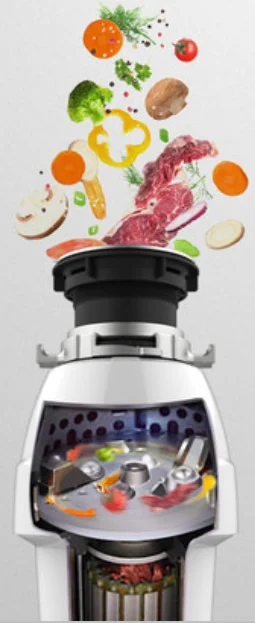 Continuous Feed Kitchen Household Home Garbage Disposal Food Waste Disposer