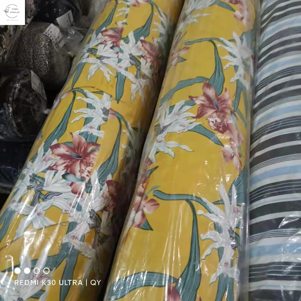  Китай shaoxing оптовая продажа низкая цена 100% полиэстер четырехсторонняя эластичная ткань с принтом в