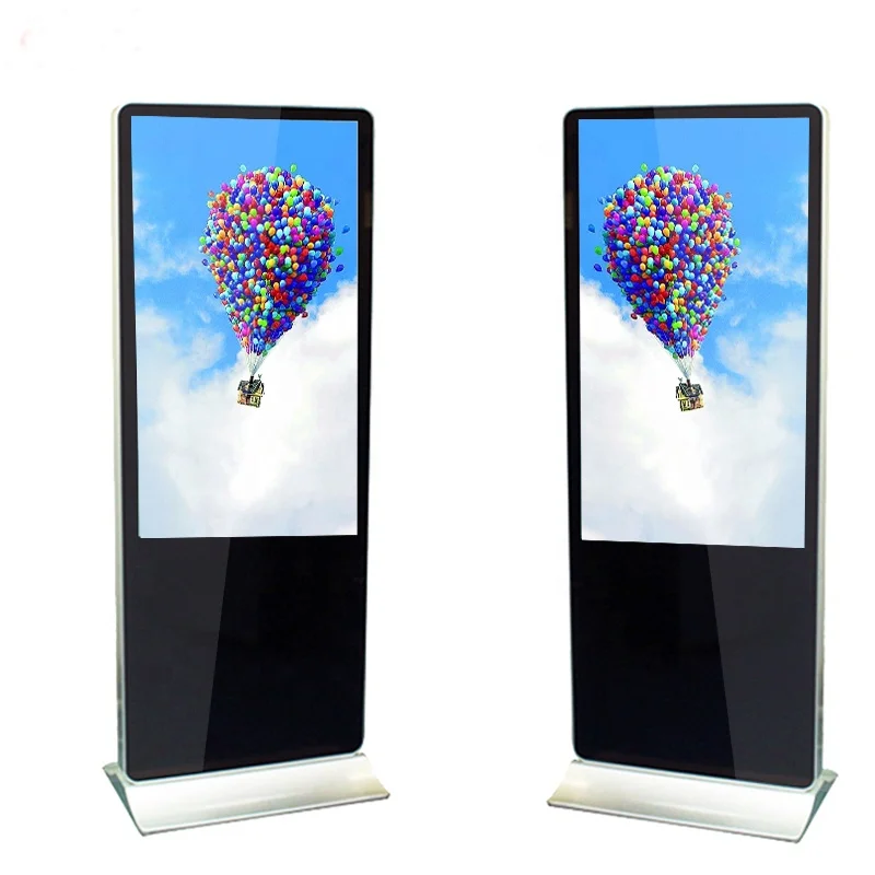 49 inch UHD Floor Standing Kiosk LCD Totem Commercial Monitor Display