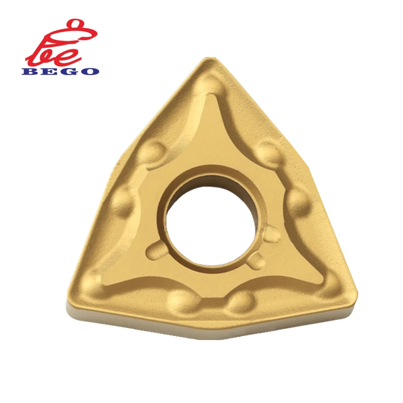 Bego Turning Inserts Tungsten Carbide CNC Machine Inserts WNMG060404 Turning Inserts For Stainless Steel