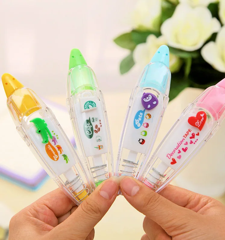  Милая мультяшная декоративная Корректирующая лента Fita Cetim Deco Rush Kawaii школьный материал маскирующая