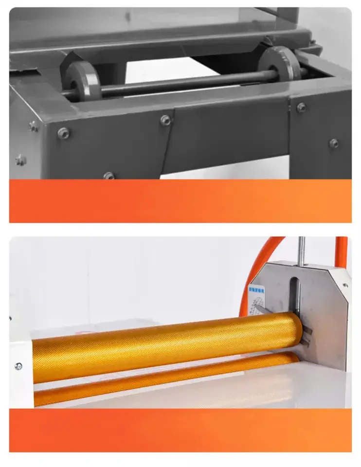 Manual clay press machine aluminum alloy double roller gear variable speed clay plate porcelain plate special equipment