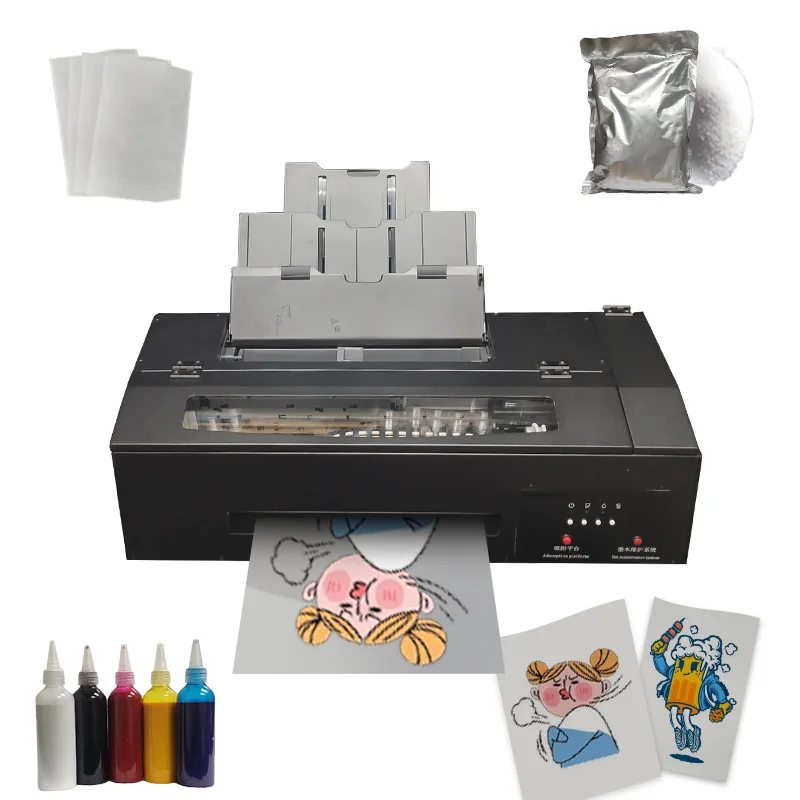 New Modified 30cm A3+ A3 PET Film Transfer Printing Machine impresoras DTF Printer L1800