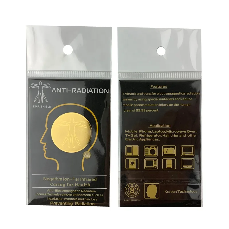 Mobile Phone Sticker For Cell Phone Anti Radiation Protection from EMF Anti-Radiation With Customized Logoled mobile phone flash