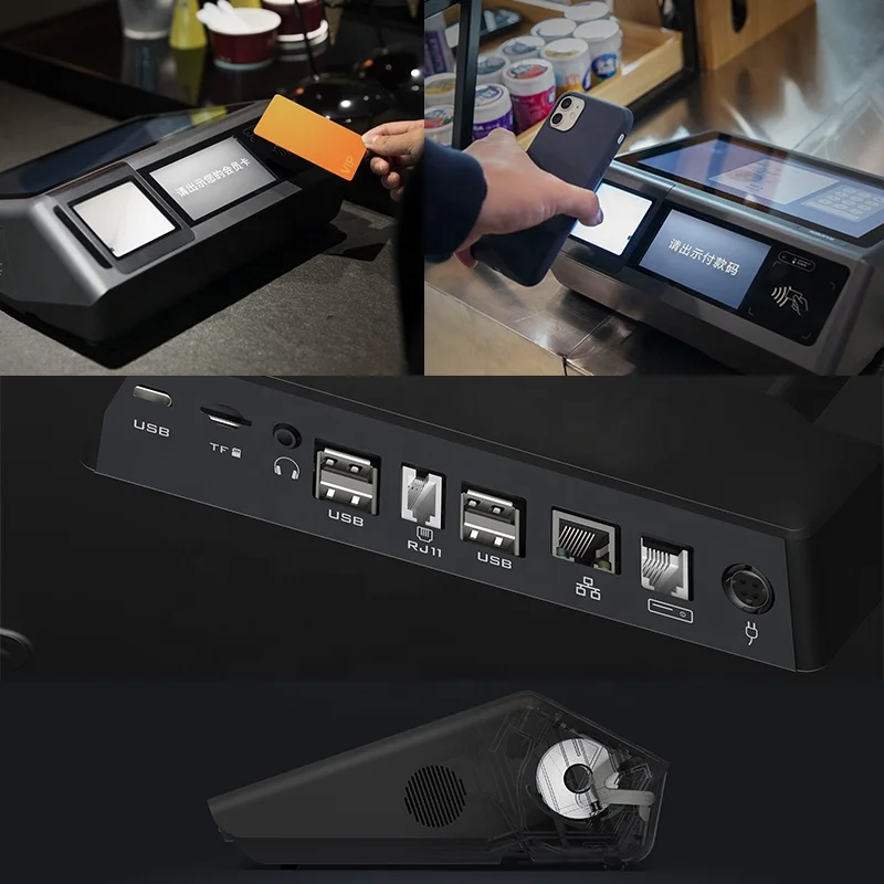 SUNMI D2 Mini Android 8.1 Cash Register NFC Electronic Supermarket Payment Machine Pos Terminal D2mini Sunmi with 58mm Printer
