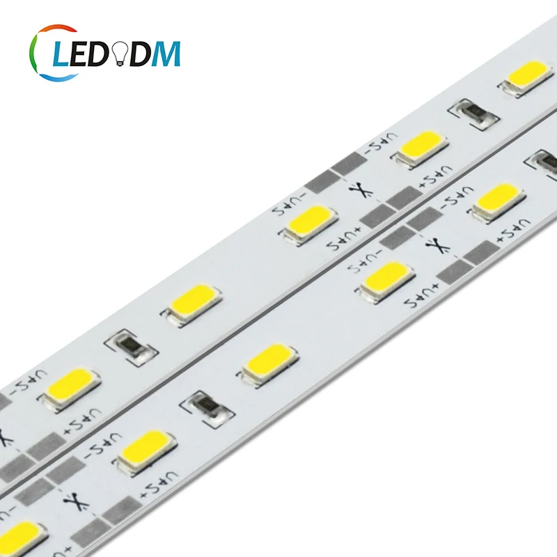 aluminum leds strip hard PCB smd5630 5730 2835 3528 5050 warm white led bar light