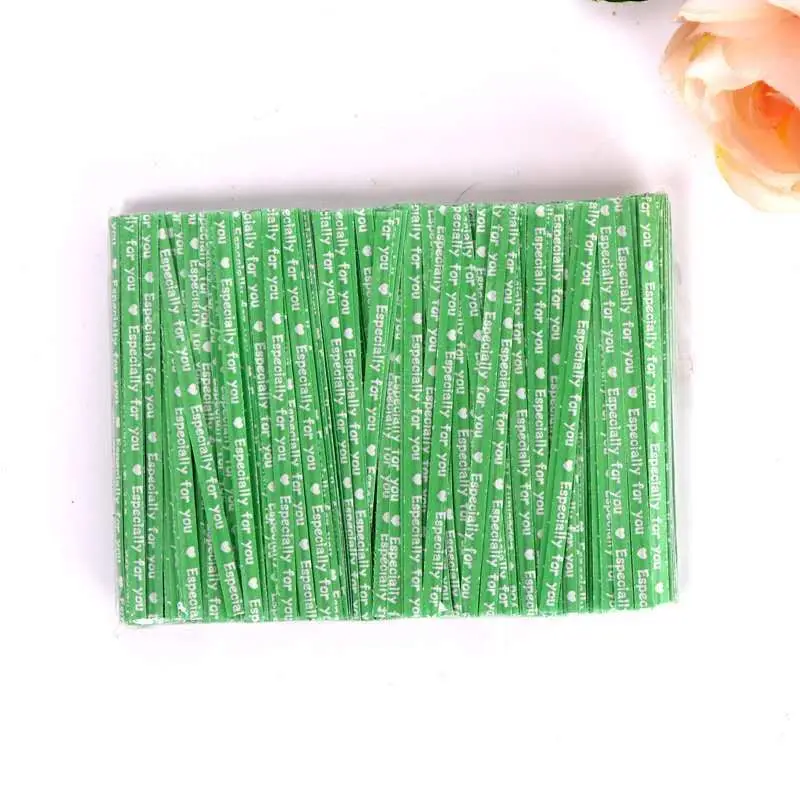 Wholesale 9cm 700 Pcs Baked Food Wrapping Tie Twist Bundling Decorative Material for Bread Bag