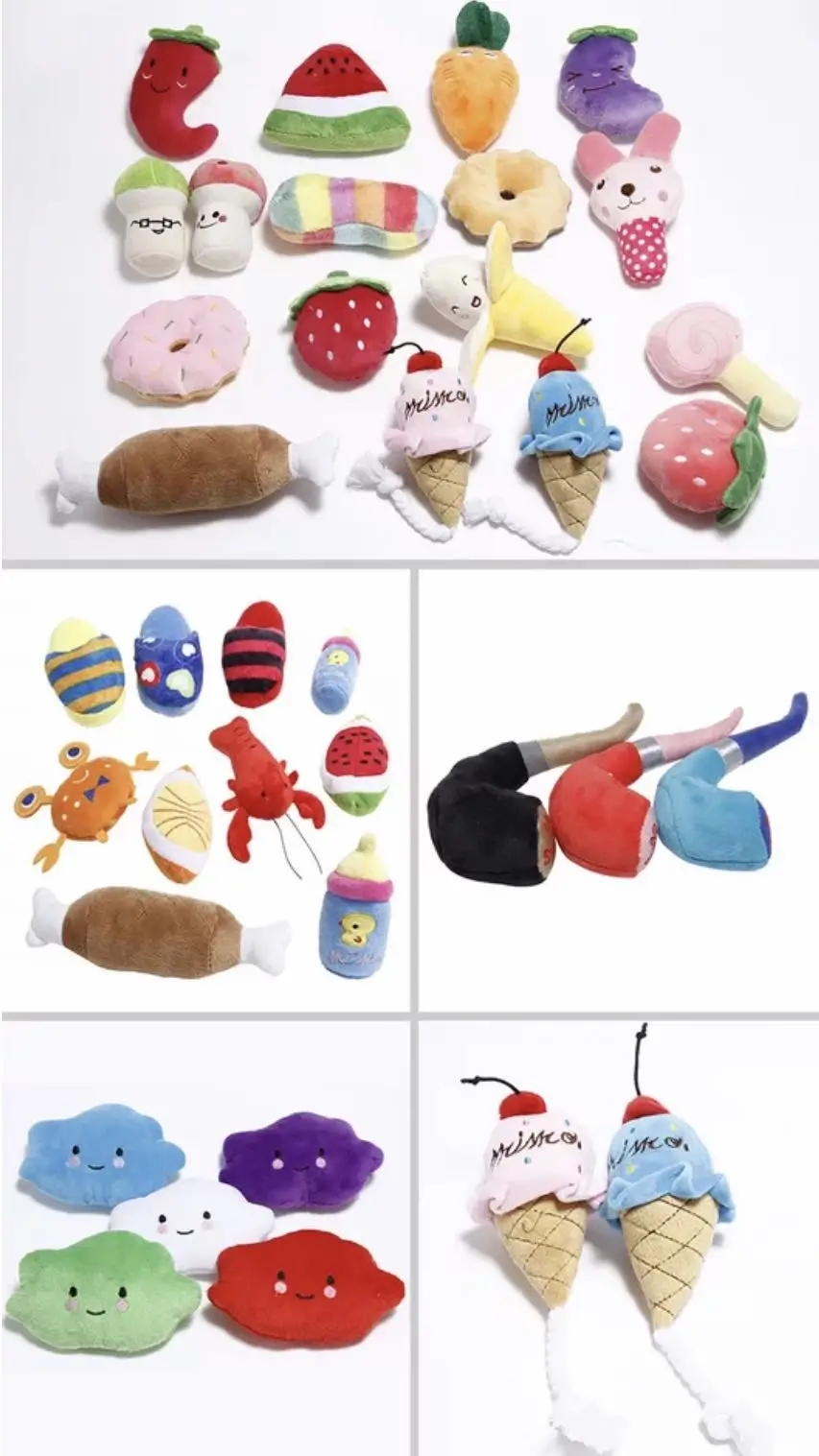 Оптовая продажа, товар для домашних животных, мягкая игрушка для домашних животных, игрушка для собак, различные стили, поддержка заказчика