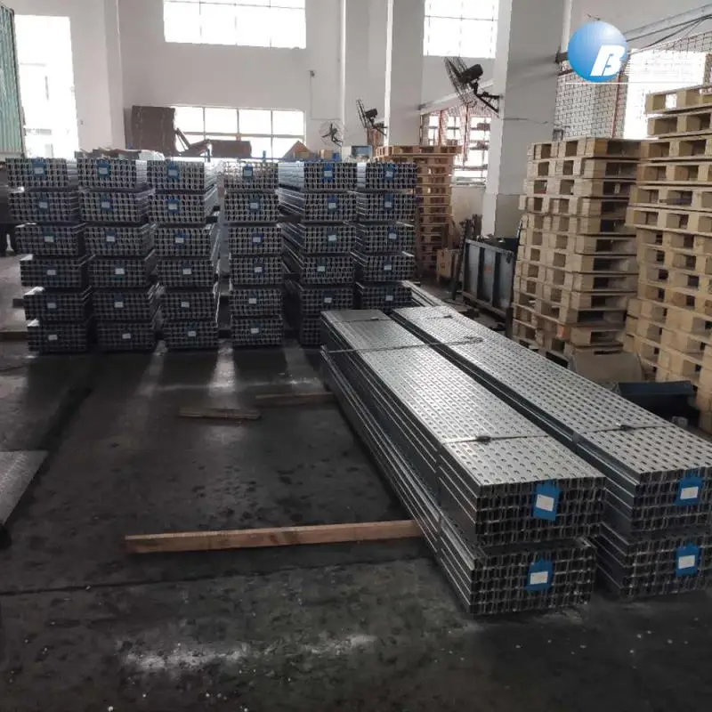 BESCA Aluminum Construction Material HDG Stainless Steel C Profile Electrical Unistrut Strut C Channel