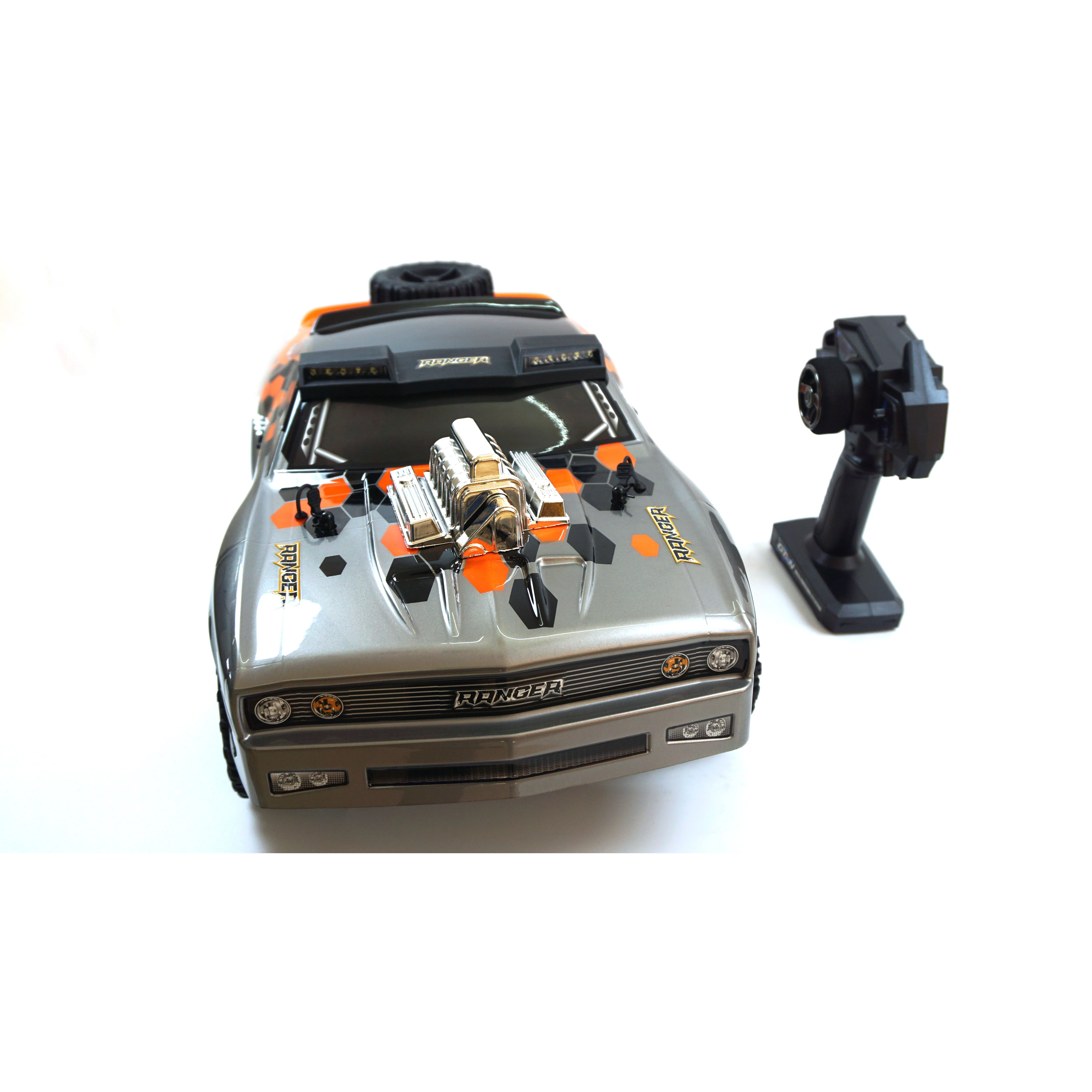 1/10 Remote Control Model Car Brushless Offroad Freeman Short Truck 4WD Violent High-Speed Toy Electric Racing Car For Gift