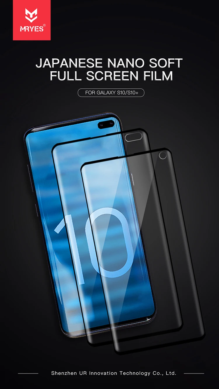 
For Samsung S10 Full Protective 3D Nano Soft Film Sensitive Touch Screen Protector 