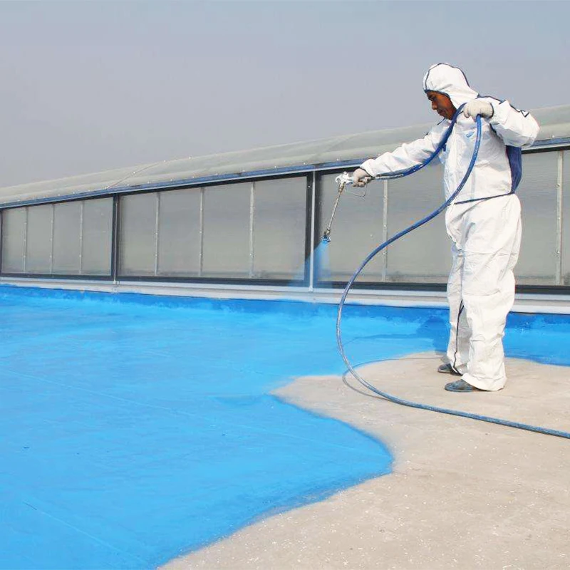 Polyurethane Liquid Rubber Waterproofing Paint For Bathroom Walls Leak-proofing Waterproofing For Concrete Roof