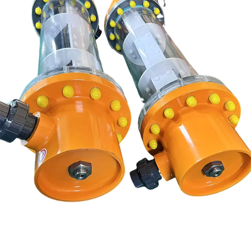 Clean stock 1000g  sewage treatment titanium anode with shell, Sodium hypochlorite generator Ru-Ir coating with DC power