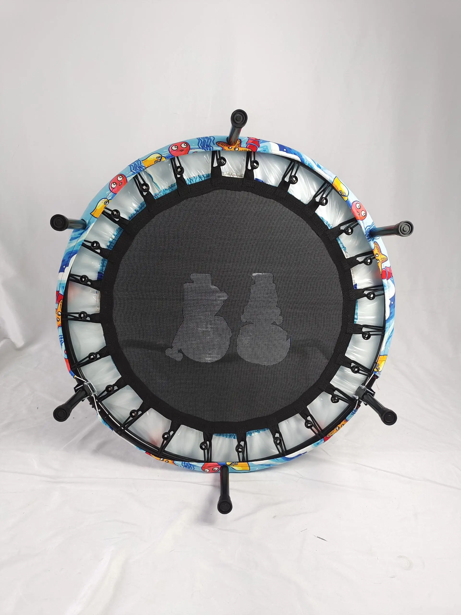 60 дюймов для дома и улицы мини батут с ограждением для детей