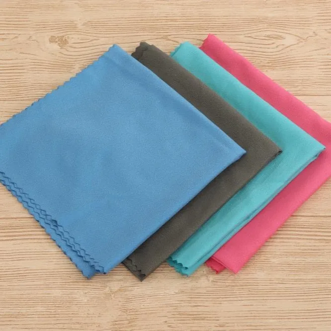 Recycled Popyester 100gsm Fabric Custom Color Soft Home Textile Sustainable nano Fabric For Beach Towel