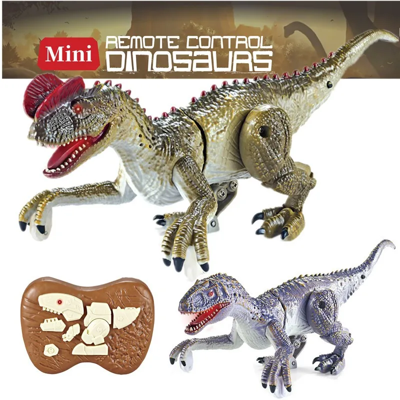 Hot Selling LED light RC Dinosaur roar Toys Walking Swing Remote Control Dinosaur For Kids