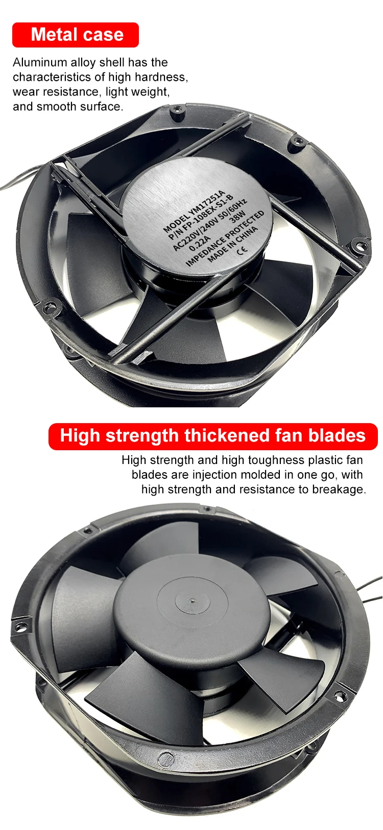 12inch 300mm 220v Industrial Exhaust Fan Bathroom Battery Operated Exhaust Fan