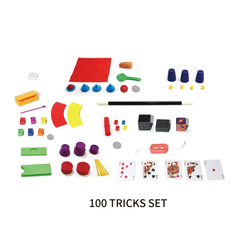 2020 new arrivals Magic Trick Kit toys for kid gift with good price over 100 tricks Thumb tip magic items