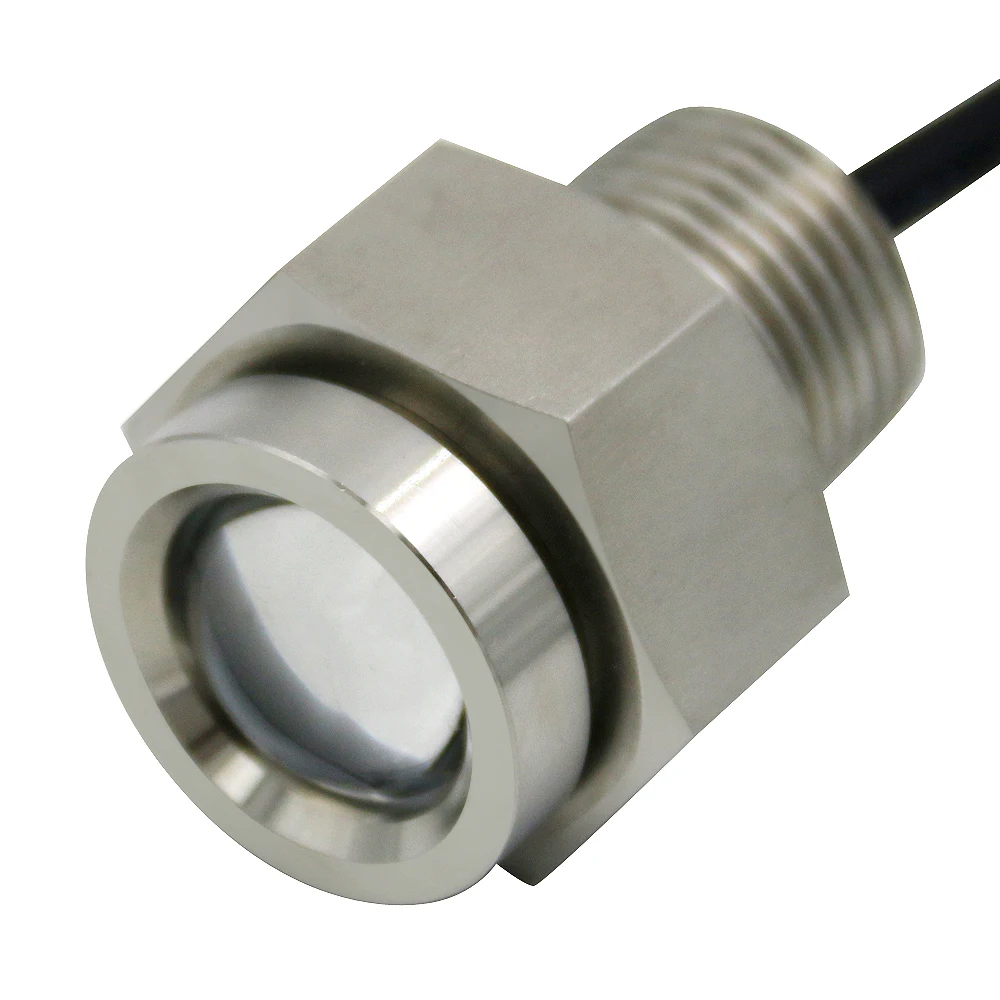 Мини 30 мм диаметр 27 Вт сквозной корпус 1/2 дюйма NPT лодка светодиодная подводная океанская морская сливная пробка