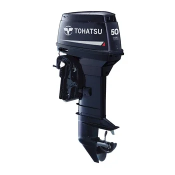 Совершенно новый и в наличии 2-тактный 50 л.с. лодочные моторы Tohatsu M50D2EPOL