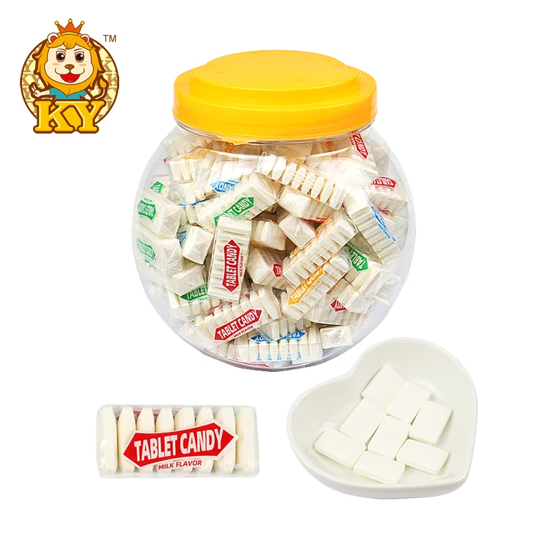 hot selling private label sweet milk cube compress chewycandy