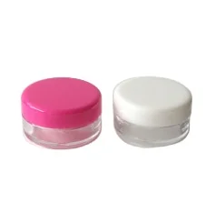 10g 20g 30g cosmetic cream jar box plastic container with screw lid