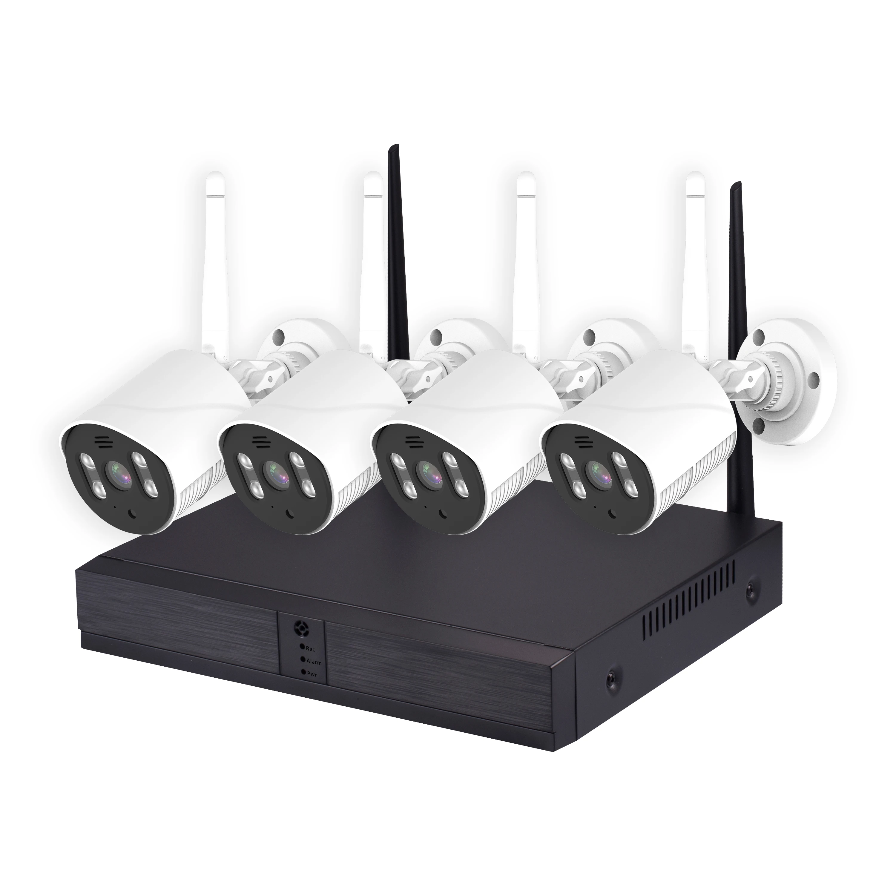 4  Channels 1080P  Wireless  CCTV Security Camera System Motion Detection Wifi  Camera System Support Hard Dish